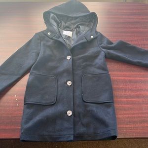 Old navy size 8 pea coat with hood , never worn